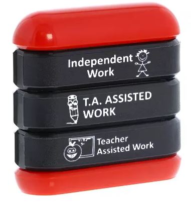 Trodat 3-in-1 Stamp Stack - Work Assessment 2